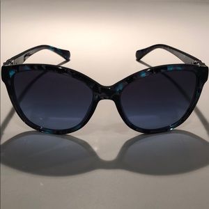 Dolce & Gabbana Blue Tortoise Cateye Sunglasses
